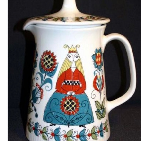 Vintage Figgjo Flint SAGA Pitcher, 1960 coffee pitcher - Picture 2 of 3